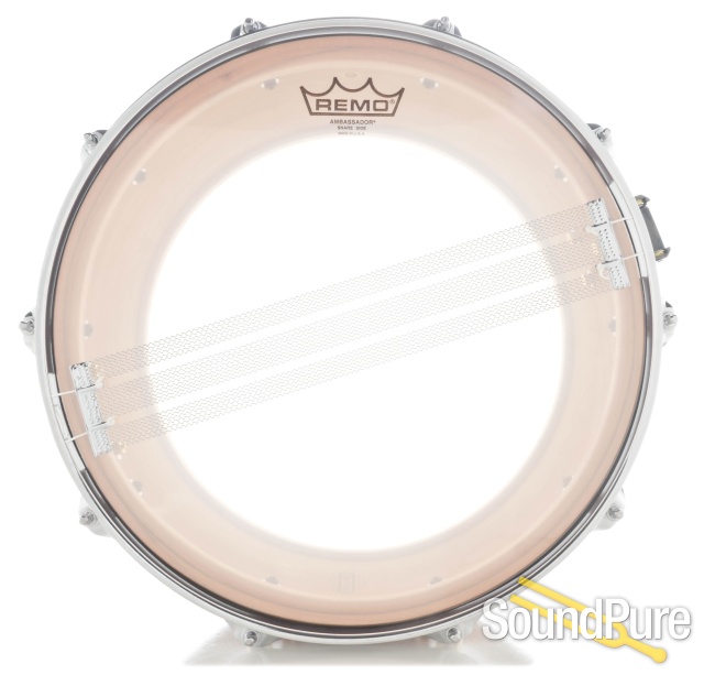 Noble & Cooley 7x14 SS Classic Cherry Snare Drum-Natural — image 3