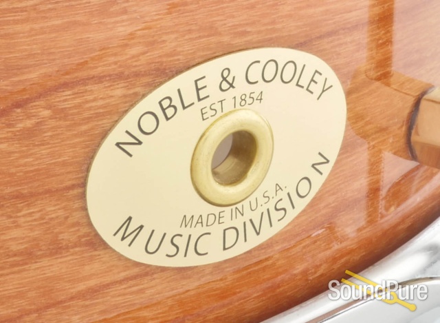 Noble & Cooley 7x14 SS Classic Cherry Snare Drum-Natural — image 4