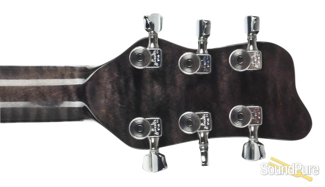 Germann Guitars Custom Electric Trans Black - Used — image 3