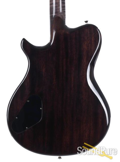 Germann Guitars Custom Electric Trans Black - Used — image 4