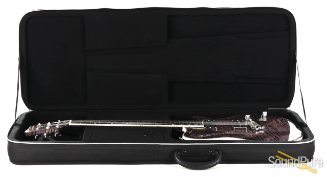 Germann Guitars Custom Electric Trans Black - Used — image 6