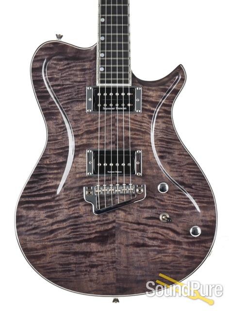 Germann Guitars Custom Electric Trans Black - Used — image 1