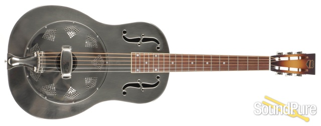 National Triolian Steel 12 Fret Reso-Phonic guitar #21990 — image 8