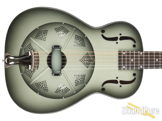 National NRP Woodbody 14 Fret Reso-Phonic Guitar #21922 — image 5