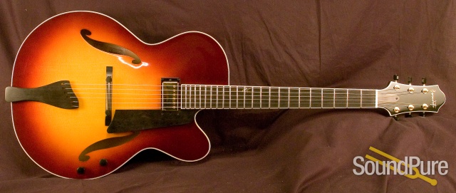 Benedetto Bravo Antique Burst S1545 Archtop Guitar - Demo Deal — image 11