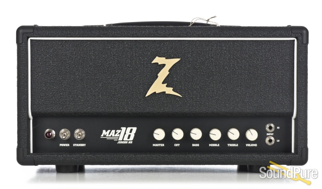 Dr. Z Maz 18 Jr. NR 18W Amp Head, Black - Used — image 1