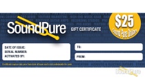 Sound Pure $25 Gift Certificate