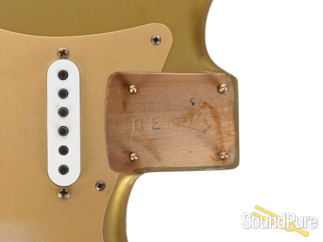 Fender LTD 50th Anniversary '56 Strat Relic Gold #R23368 — image 6
