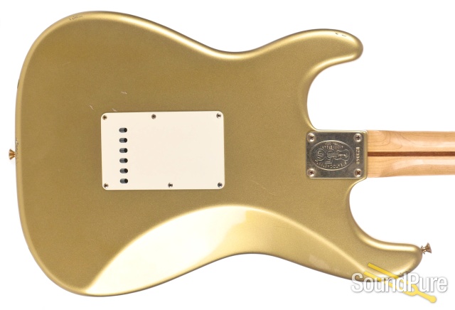 Fender LTD 50th Anniversary '56 Strat Relic Gold #R23368 — image 13