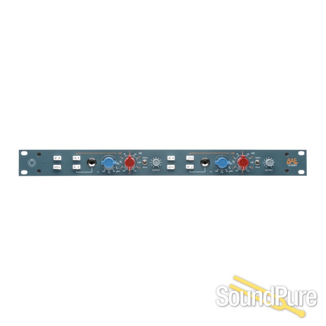 BAE 1073MPF Dual Channel Preamp with Power Supply
