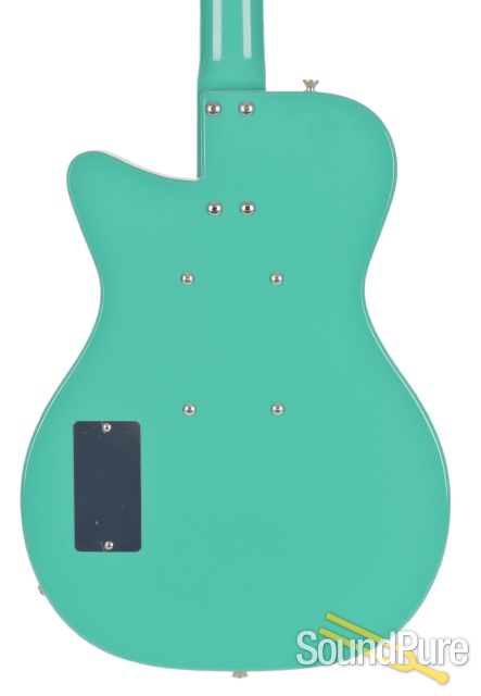 Jerry Jones Baritone Turquoise Electric #3758 - Used — image 3