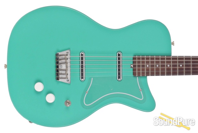Jerry Jones Baritone Turquoise Electric #3758 - Used — image 5