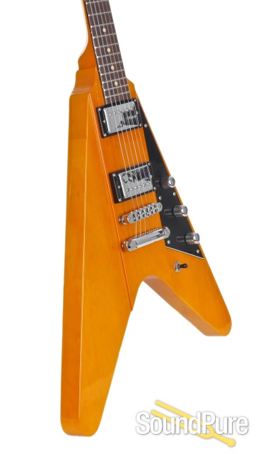 Reverend Volcano HB Orange Electric Guitar #08031 - Used — image 8
