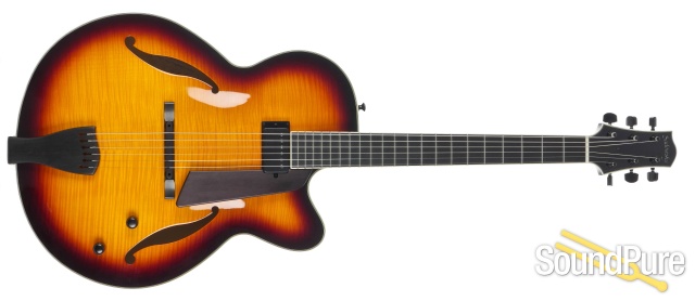 Sadowsky LS-17 Tobacco Burst Archtop #A1411 — image 8