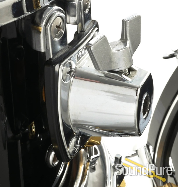 Yamaha 4pc Maple Custom Drum Set-Piano Black — image 10