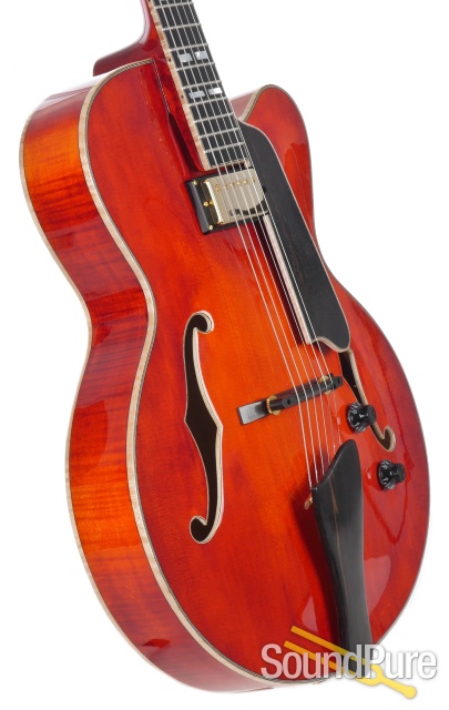 Eastman AR580CE-HB Honeyburst Archtop #15750006 — image 3
