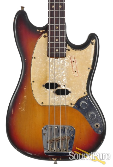 Fender 1972 Vintage Mustang Bass #325673 - Used — image 1