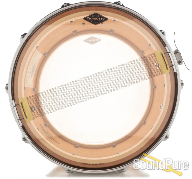 Craviotto 6.5x14 Mahogany Custom Shop Snare Drum — image 4