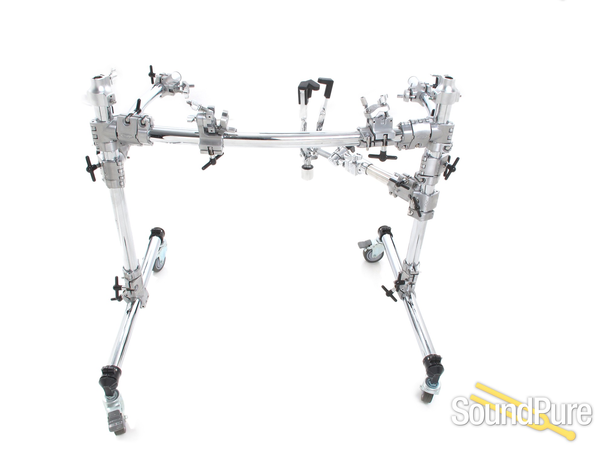 Pdp Chrome Plated Drum And Cymbal Rack Main Package