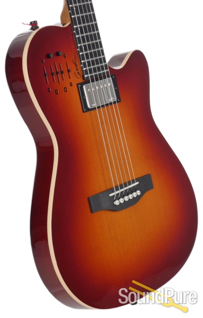 Godin A6 Ultra Cognac Burst HG Acoustic/Electric #17144172 — image 7