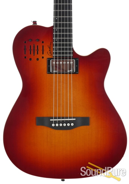 Godin A6 Ultra Cognac Burst HG Acoustic/Electric #17144172 — image 1