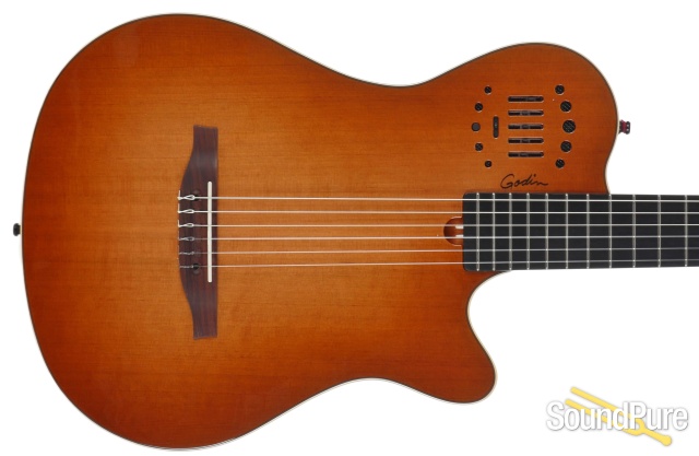 Godin Multiac Grand Concert Duet Light Burst HG #17154153 — image 5