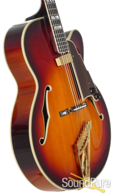 D'Angelico NYL-2 Custom Sunburst Archtop #9910311 - Used — image 5
