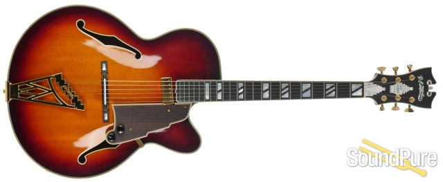 D'Angelico NYL-2 Custom Sunburst Archtop #9910311 - Used — image 6