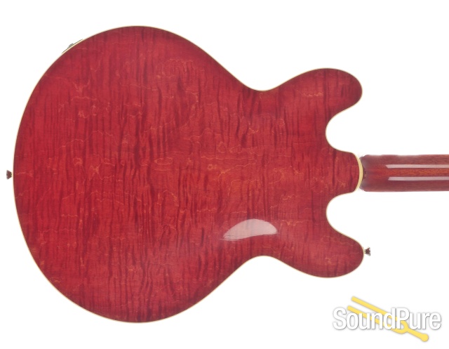 Collings I-35 LC Faded Cherry Aged w/ThroBak #181107 — image 4