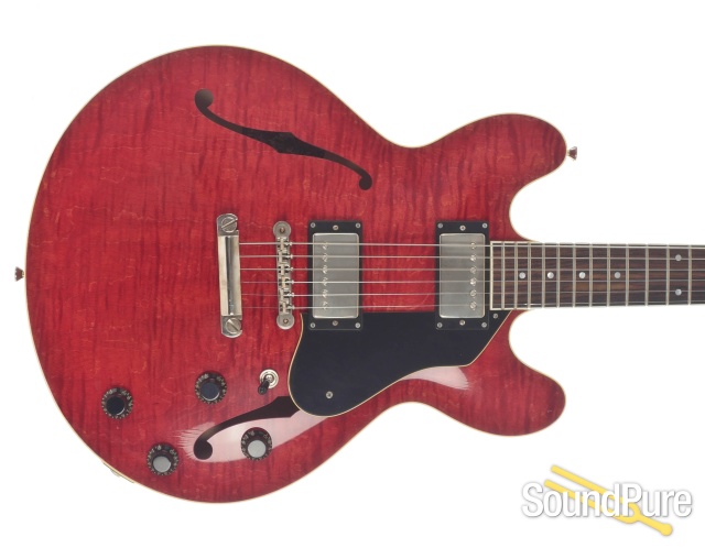 Collings I-35 LC Faded Cherry Aged w/ThroBak #181107 — image 5