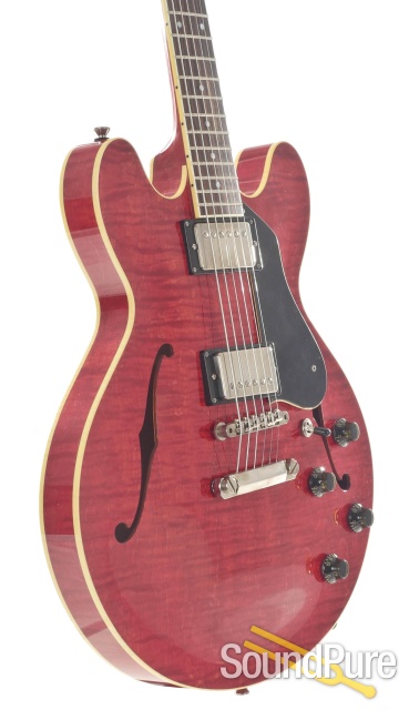 Collings I-35 LC Faded Cherry Aged w/ThroBak #181107 — image 7