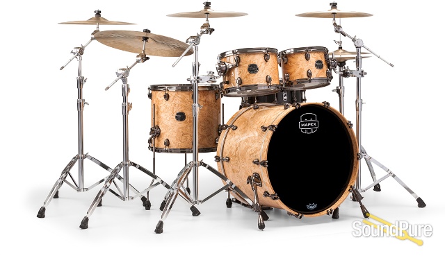 Mapex 4pc Saturn V MH Exotic Rock Shell Pack Natural Maple — image 1