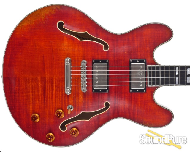 Eastman T59/V Thinline Electric Guitar #15750042 — image 6