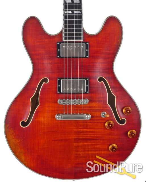 Eastman T59/V Thinline Electric Guitar #15750042 — image 1