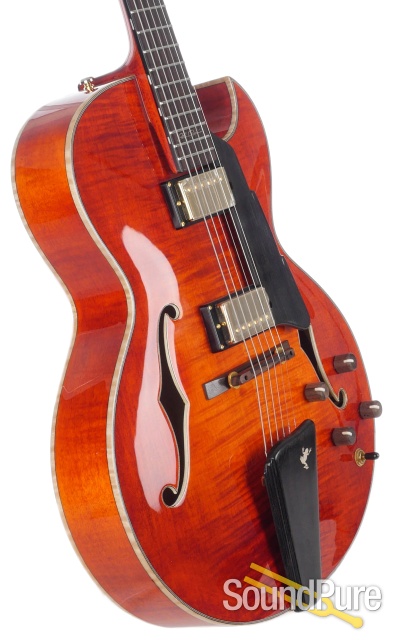 Eastman AR380CE-HB John Pisano Signature Archtop #13750310 — image 8