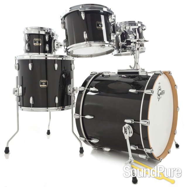 Gretsch 5pc Renown Drum Set-Transparent Ebony