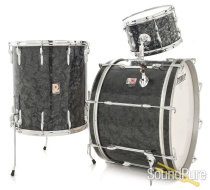 Premier 3pc Vintage Drum Set-Black Diamond Pearl