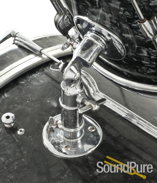 Premier 3pc Vintage Drum Set-Black Diamond Pearl — image 12