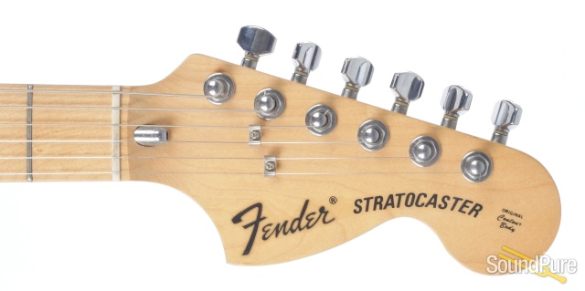 Fender MIJ Vintage ’72 Strat Natural #T029777 - Used — image 8