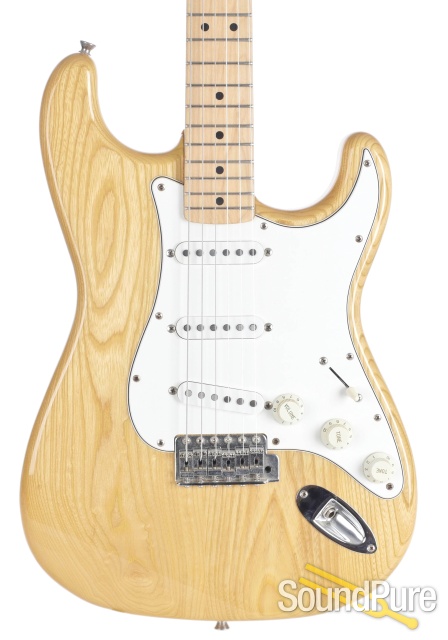 Fender MIJ Vintage ’72 Strat Natural #T029777 - Used — image 1