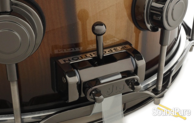 DW 6.5x14 Collectors Exotic Tasmanian Blackwood Snare Drum — image 4