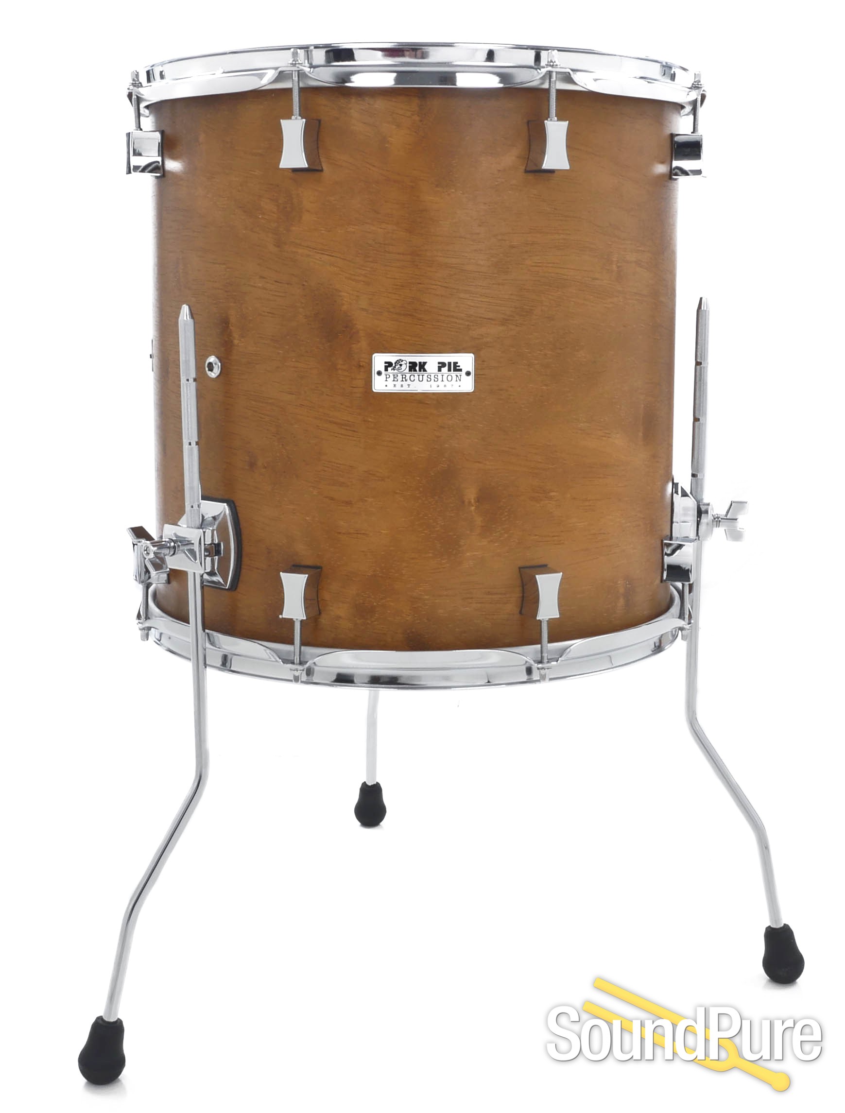 Pork Pie 3pc Siam Oak Drum Set - Natural Oil | Soundpure.com
