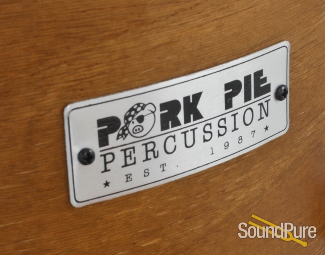 Pork Pie 3pc Siam Oak Drum Set - Natural Oil — image 7