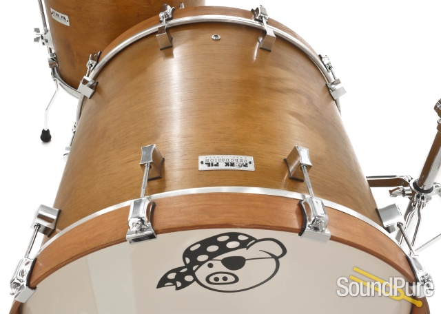 Pork Pie 3pc Siam Oak Drum Set - Natural Oil — image 9