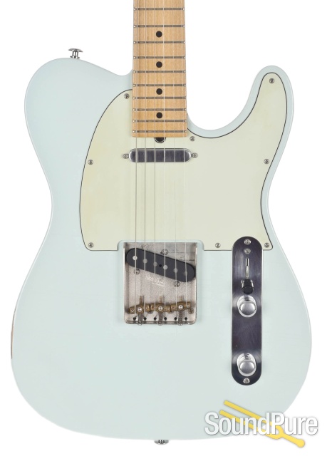 Suhr Classic T Antique Sonic Blue *Signed* #7063 - Used — image 1