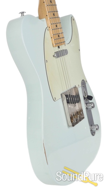 Suhr Classic T Antique Sonic Blue *Signed* #7063 - Used — image 7