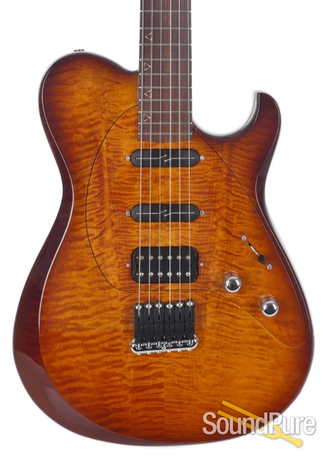 Moriah Guitars Tabor Model "Zipper" Electric Guitar — image 1