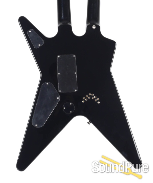 Dean Custom USA ML Double Neck Black Electric # 12-1173 — image 4