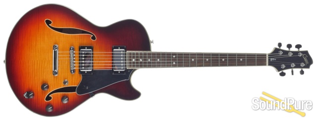 Comins GCS-1 Autumn Burst Semi-Hollow Electric #112206 — image 8