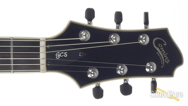 Comins GCS-1ES Vintage Blond Semi-Hollow Electric #112125 — image 4